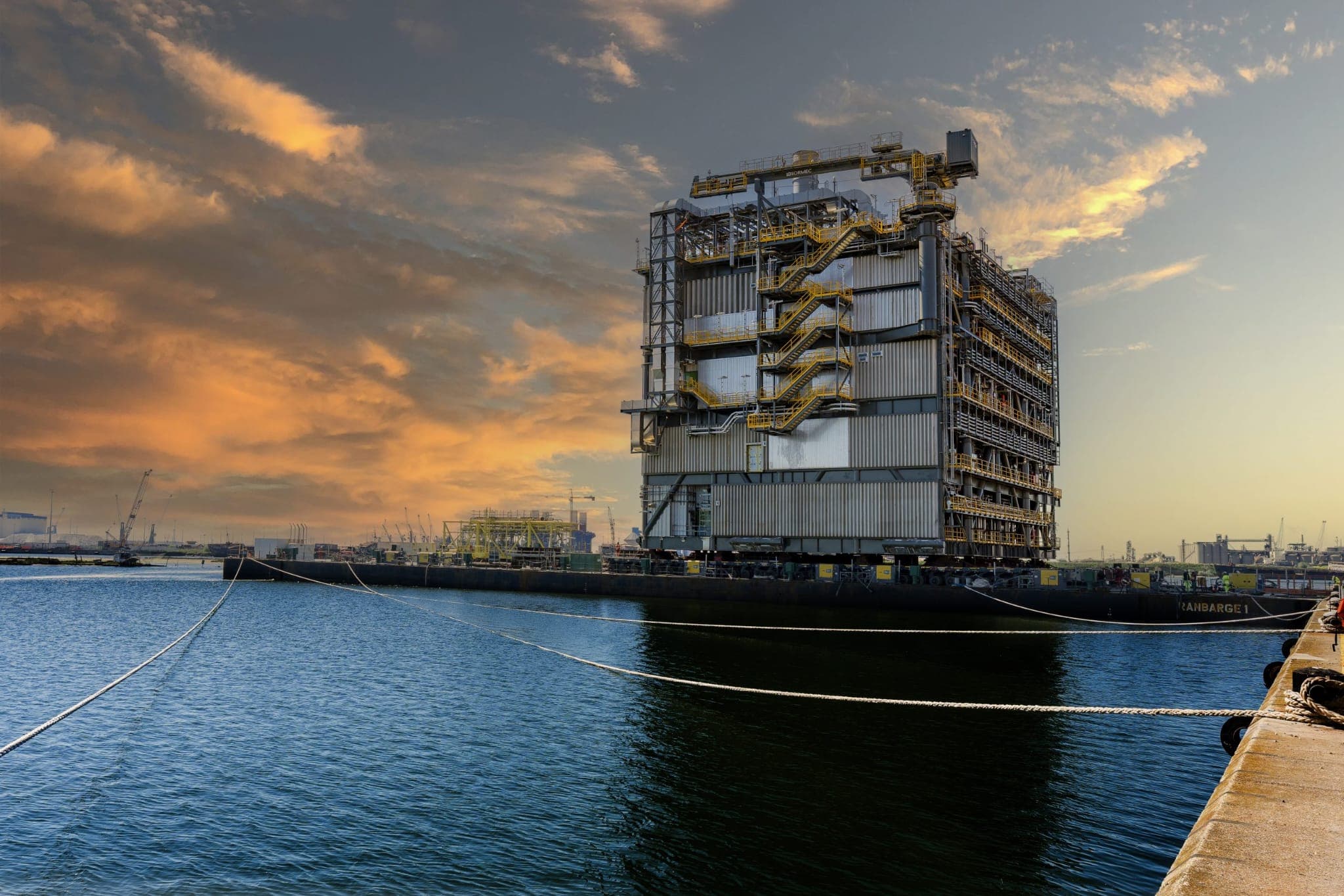 Bouri BGUP offshore project